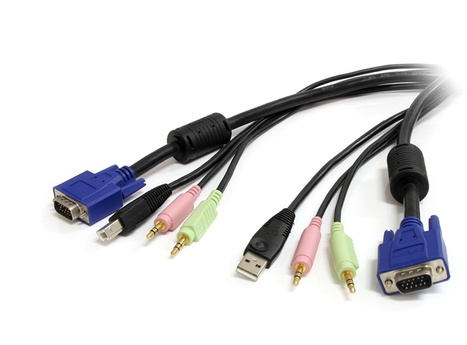 KVM USB VGA ET AUDIO ET MICRO - 1.80M_0