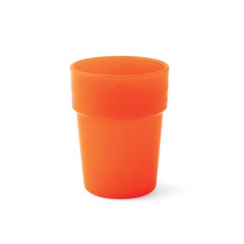 LOT DE 24 - GOBELET EN POLYPROPYLÈNE OPAQUE 16 CL ORANGE