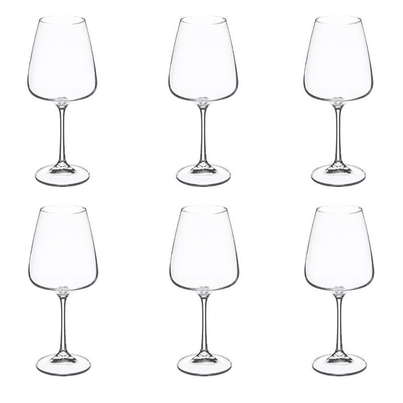 LOT DE 6 VERRES À EAU SELENGA 450ML TRANSPARENT - PARIS PRIX_0