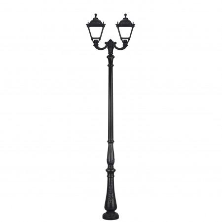 Luminaire pour mât 2 bras - Indura Medium 4 IP55 E27 2x70W - Noir - Extérieur_0