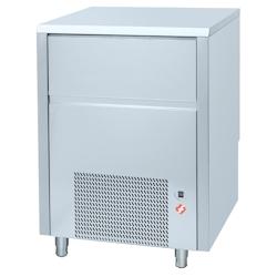Machine à glaçons solides 80 kg/jour capacité 40 kgs - 740x605x1015 mm - 1050 W 230/1V - 78500G13 Eurast - gris inox 78500G13_0