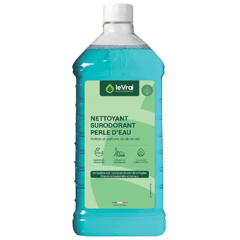 NETTOYANT SURODORANT CONCENTRÉ LE VRAI PERLE D'EAU 1 L