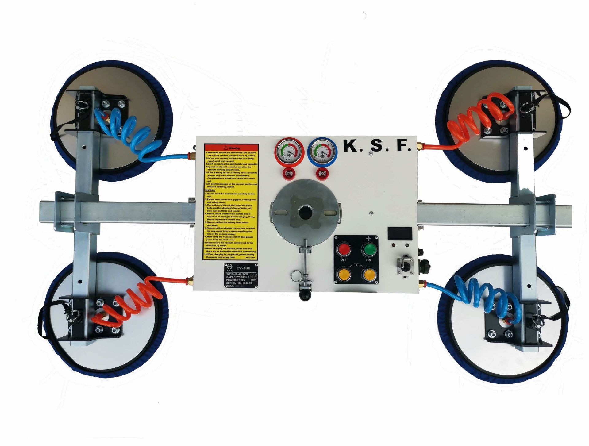 Palonnier électro - pneumatique pour le verre - 300 kg_0