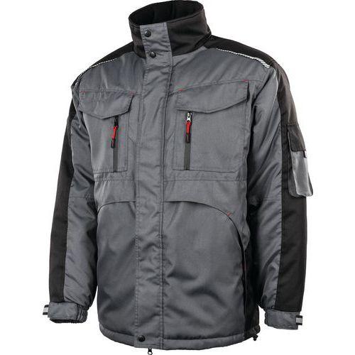 PARKA PROFESSIONNEL CELSIUS COLORIS GRIS-NOIR TAILLE 3XL - ALBATROS