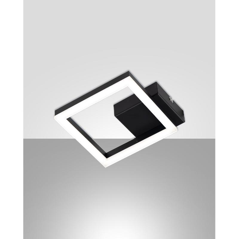 Plafonnier Led Moderne Bard 11W Noir 3394-24-101 Fabas Luce - noir 8019282545682_0