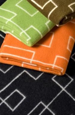PLAID LABYRINTHE MARRON