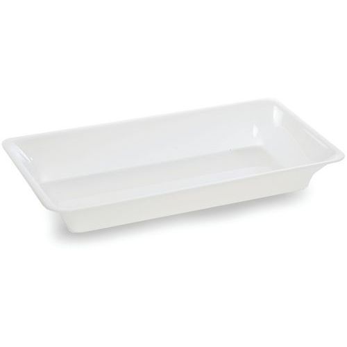 PLAT EN PLEXIGLAS GASTRONORME 1/3 - 325X176X50 MM - BLANC