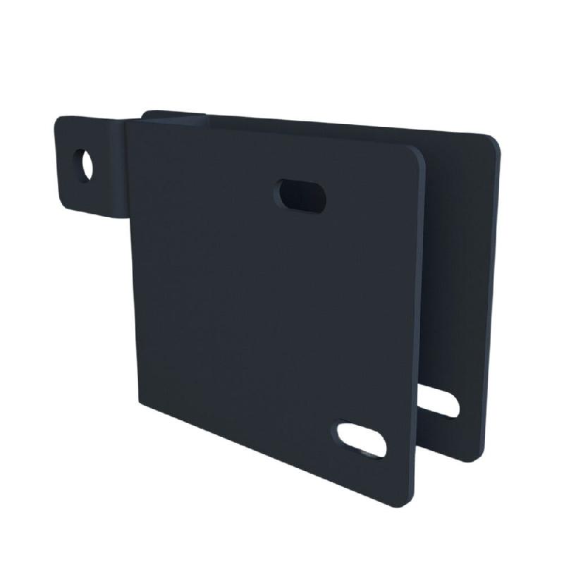 Platine de fixation Pied/Montant H115 pour rack simple - anthracite_0