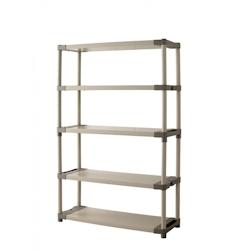 POLIBOX Grosfillex Etagère résine alimentaire, 600 kg, fixation murale, -20°c, beige - beige 116539_0