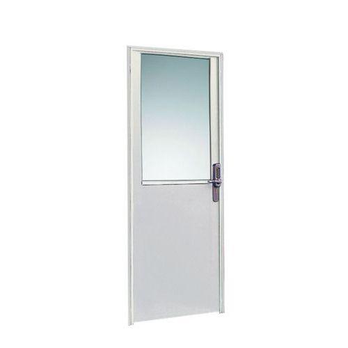 PORTE DBLE BATTANTE 1/2 VITREE H=2500MM LARG=2 000MM BLANCHE