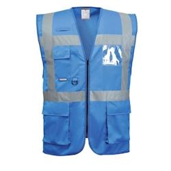 Portwest - Gilet de sécurité EXECUTIVE IONA HV Bleu Roi Taille L - L bleu 5036108214242_0