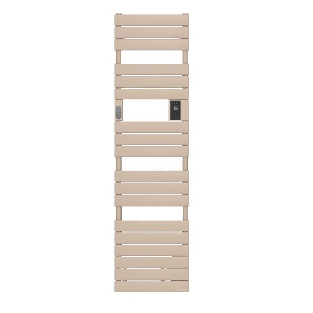 Radiateur sèche-serviettes connecté Adelis étroit 750W Beige - Atlantic - 861928_0