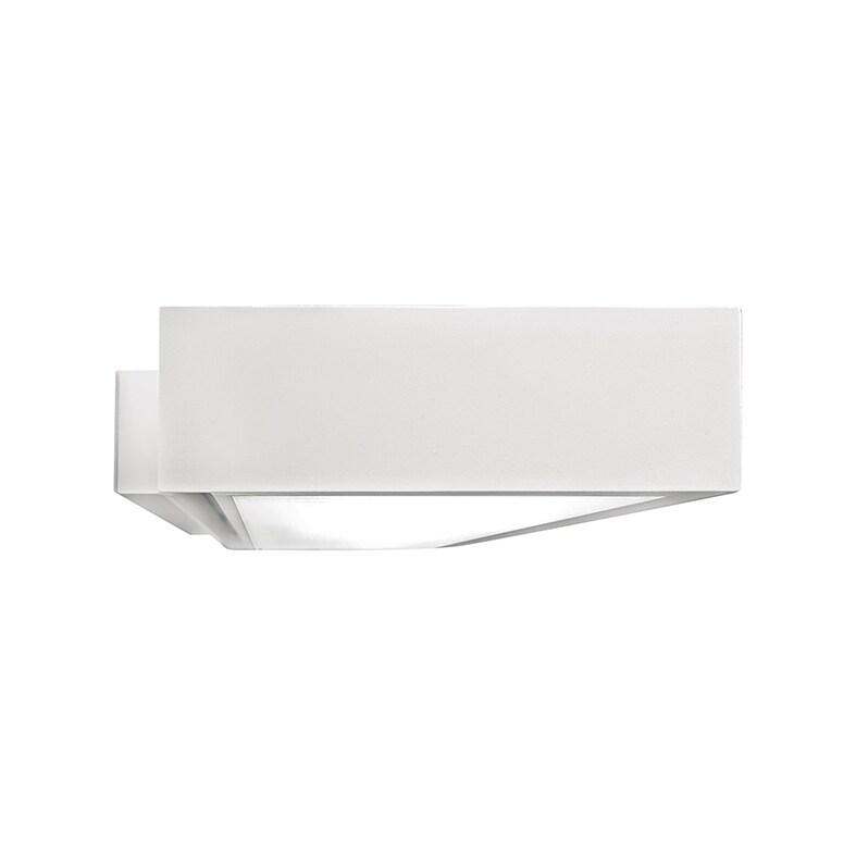 ROSSINI ILLUMINAZIONE Tofu Applique Led Double Émission 20W 4000K Cri90 Blanc - Applique En Aluminium Extrudé Et Polycarbonate Opale - Groupe Rossin_0