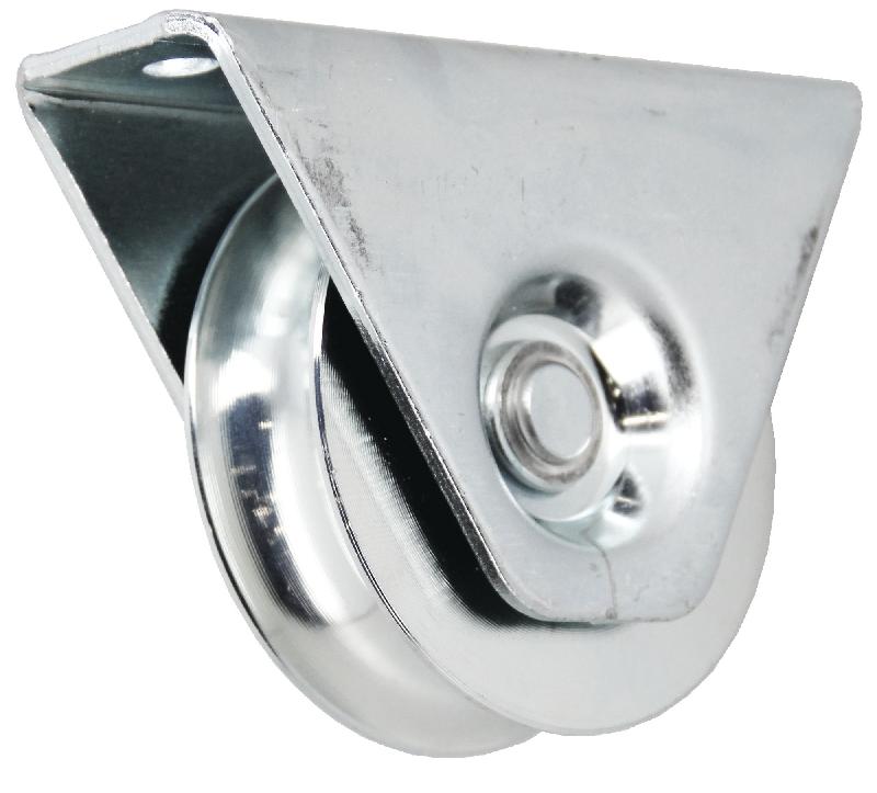 Roue à support externe diamètre 80mm gorge 15mm - fratelli comunello - 327-80 - 614235_0