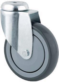 ROULETTE PIVOTANTE À OEIL - Ø 150 MM FORCE 100 KG - MANUTAN COLLECTIVITÉS