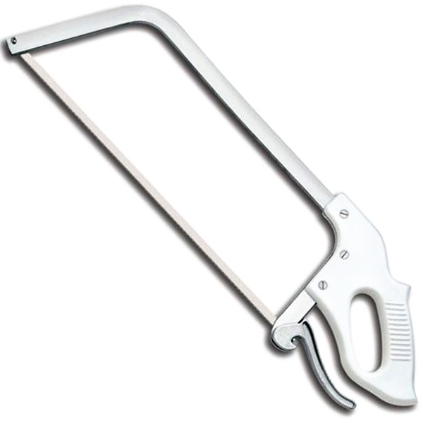 Scie de boucher pro - américaine lame inox 60 cm - 13325, SARL NOGENTAISE  COUTELLERIE CISELLERIE