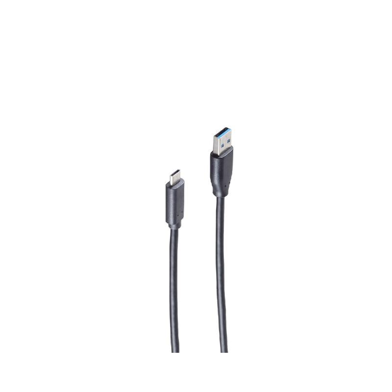 Shiverpeaks BASIC-S Câble USB 3.0, fiche C - fiche a, 1 m - noir 4017538120212_0