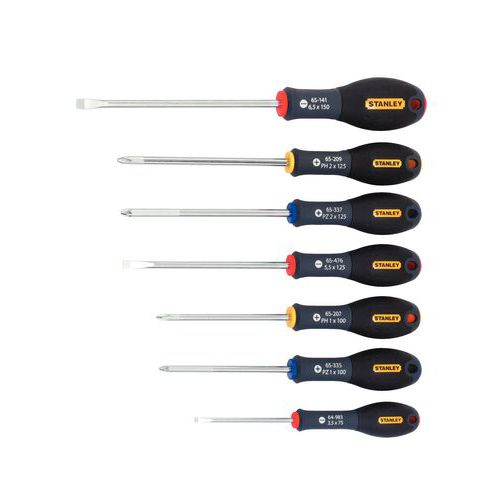 STANLEY 1 JEU DE 7 TOURNEVIS FAT MAX® - STANLEY