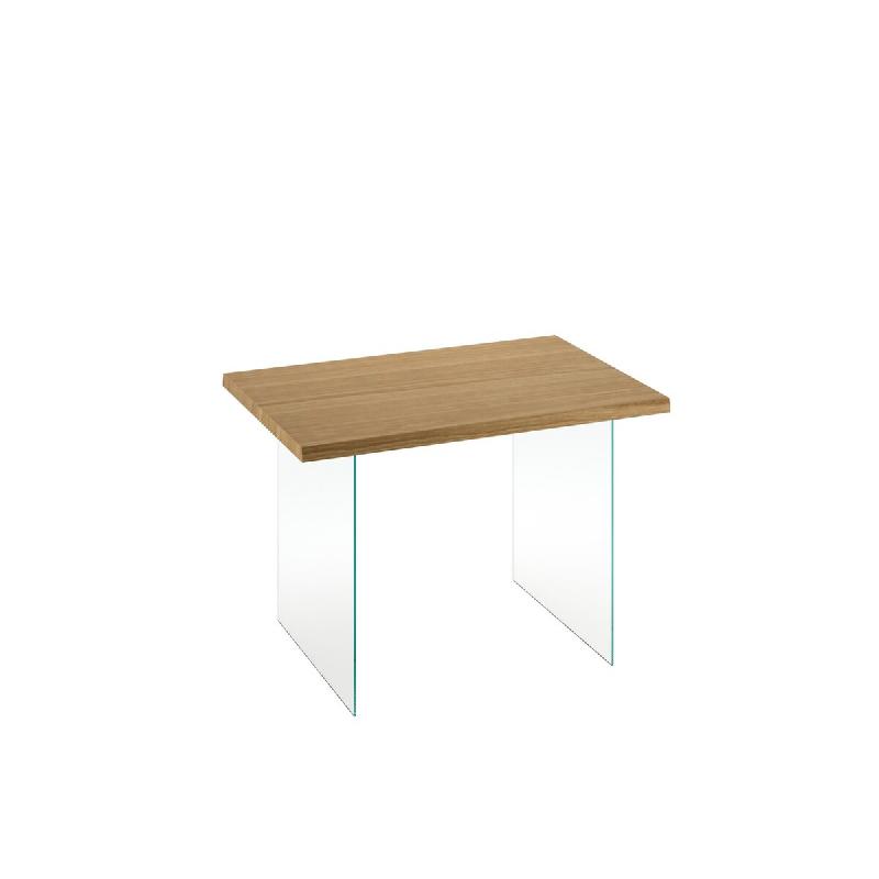 Stones Table basse Dot avec plateau en céramique sur verre, marbre Calacatta Borghini et structure en métal peint bronze - Ø 80 cm - beige multi-ma_0