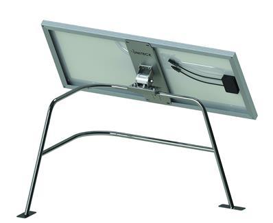 Support nautisme spécial balcon - panneau solaire rigide 100/110W - UNIFIX 100.1 WB - inox 316L anticorrosion_0
