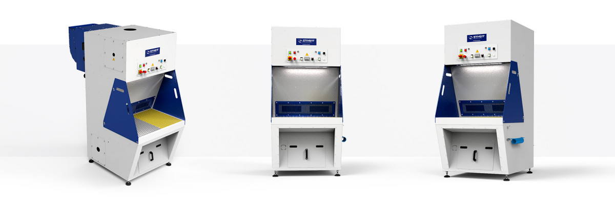 Table aspirante ergonomique et polyvalente - Gamme TC 700 - STIVENT INDUSTRIE® - Norme ATEX - Options personnalisables_0