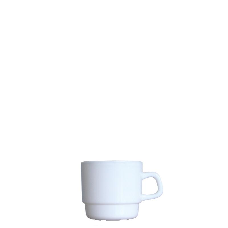 TASSE ET SOUS-TASSE ARCOROC RESTAURANT UNI, 22CL