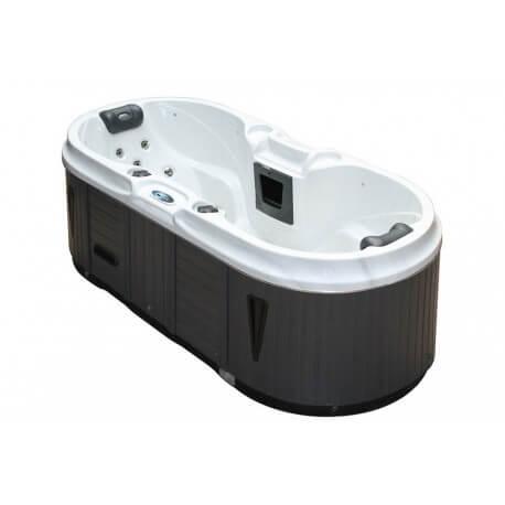 THE BLISS - Spa-jacuzzi portable 2 places compact avec système de massage roulant_0