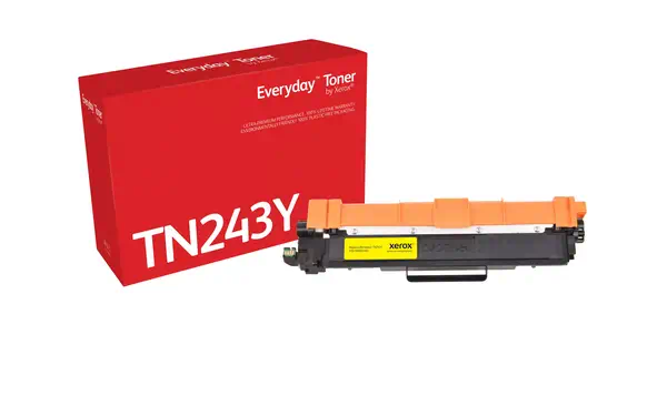 Toner Jaune Everyday¢ de Xerox compatible avec Brother TN-243Y, Capacité standard_0
