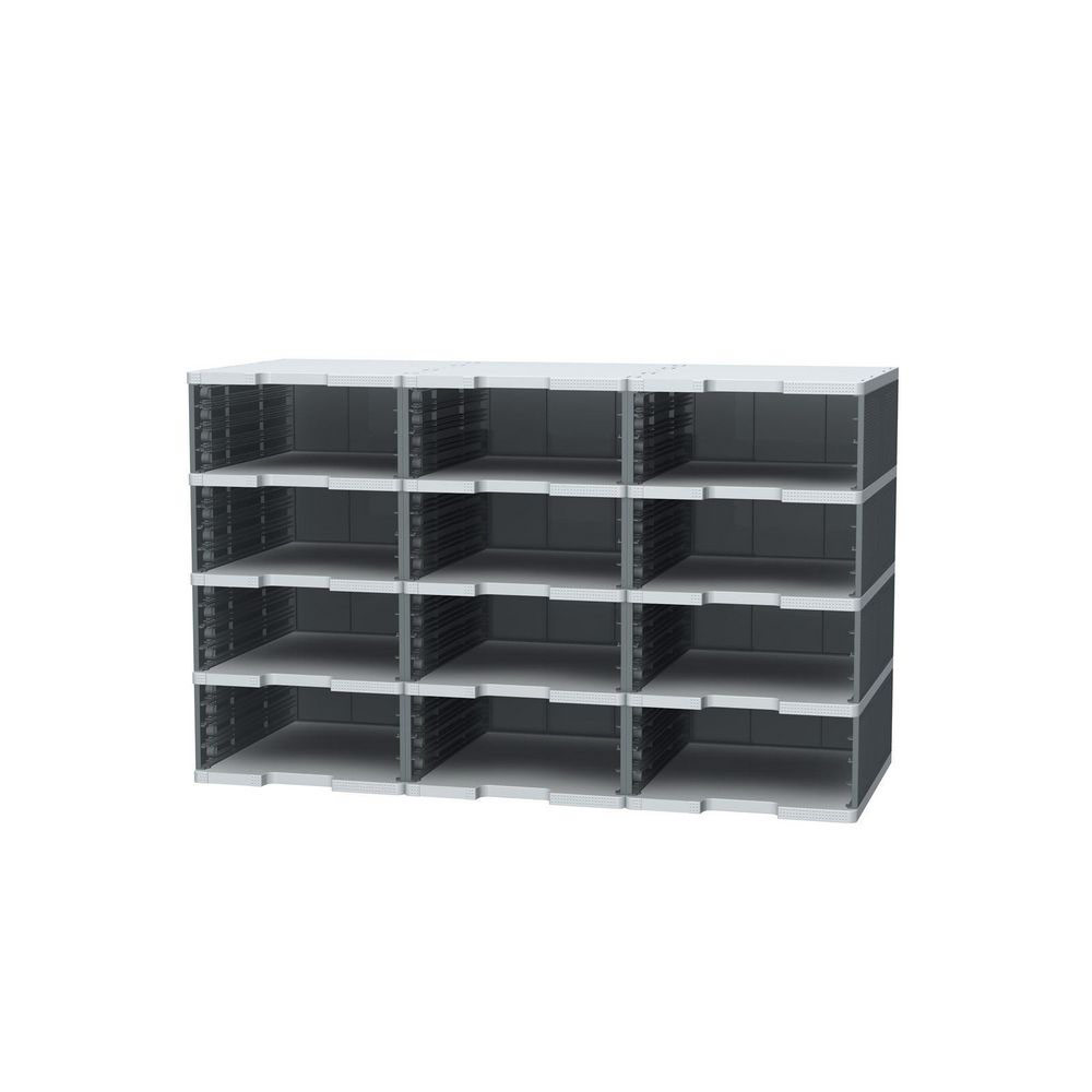 TRIEUR EXACOMPTA MODULODOC - 12 CASES JUMBO