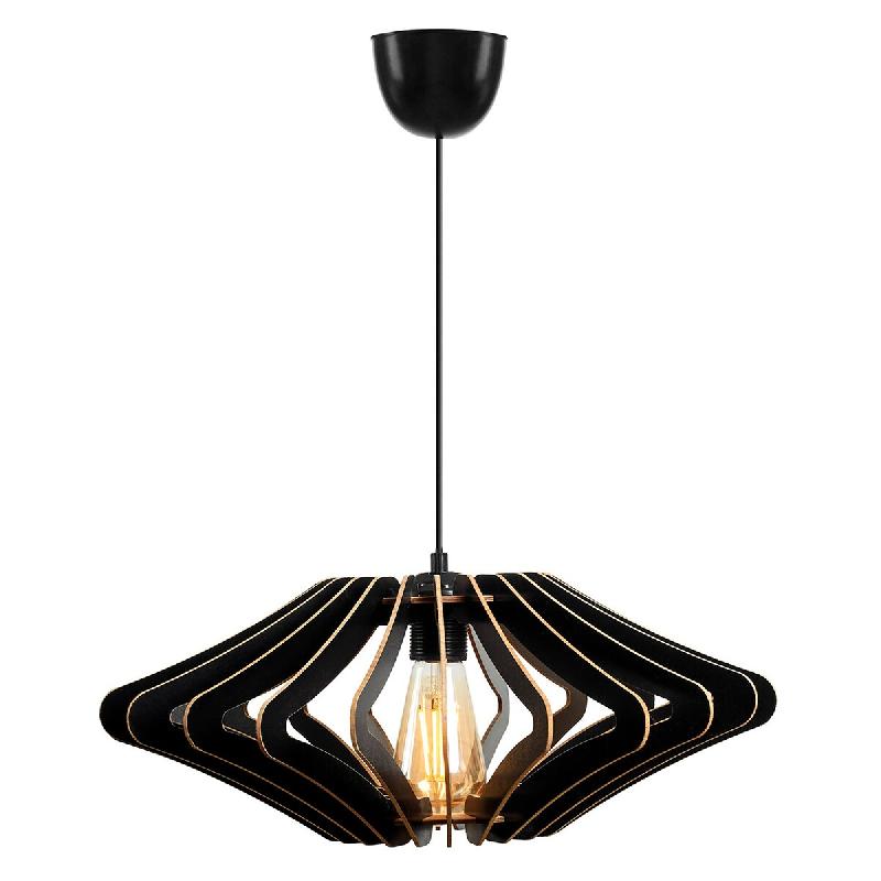 WellHome - Plafonnier noir de 55 cm, motif ange - noir WH1125_0