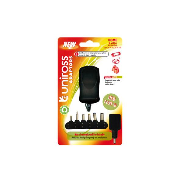 ALIMENTATION UNIVERSELLE 600 MA UNIROSS