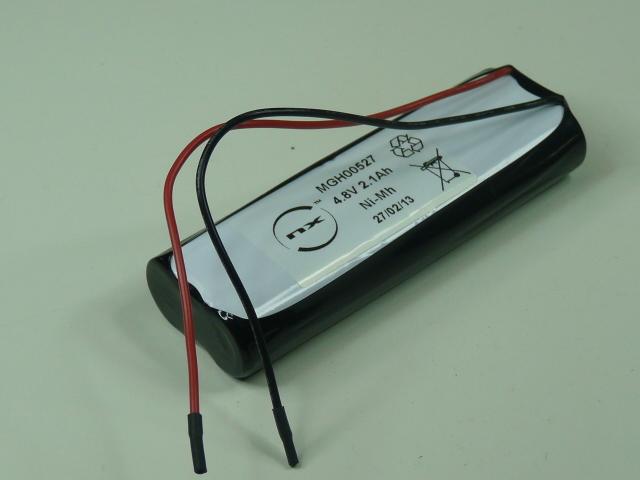 BATTERIE NIMH 4X A 4S1P ST5 4.8V 2100MAH FILS_0