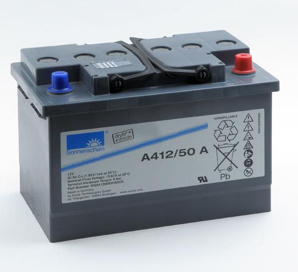 BATTERIE PLOMB ETANCHE GEL A412/50A 12V 50AH AUTO_0