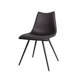 Anticline Créations Chaise couleur noire H82 X L45 X P56 - assise H43 cm - noir fonte CS1416_0