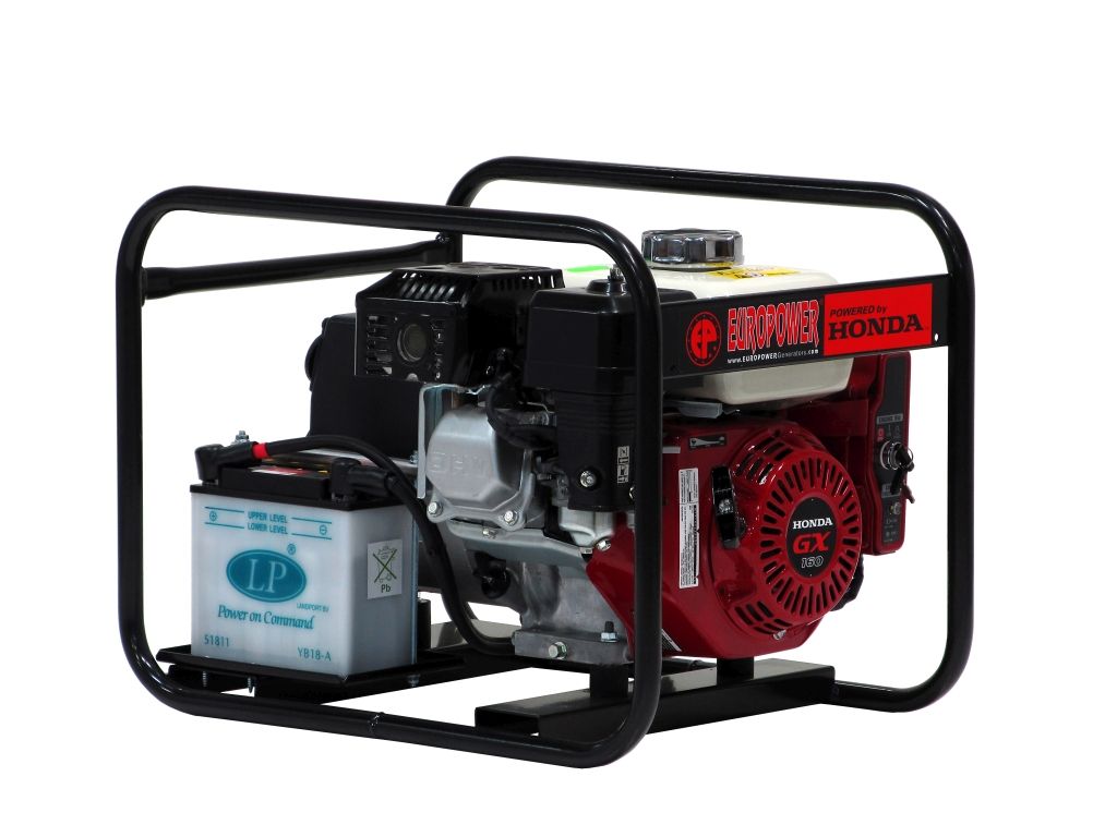 Ep2500e - 950000261 - Groupe électrogène Europower - 2.2 kVA max, moteur essence refroidi par air_0