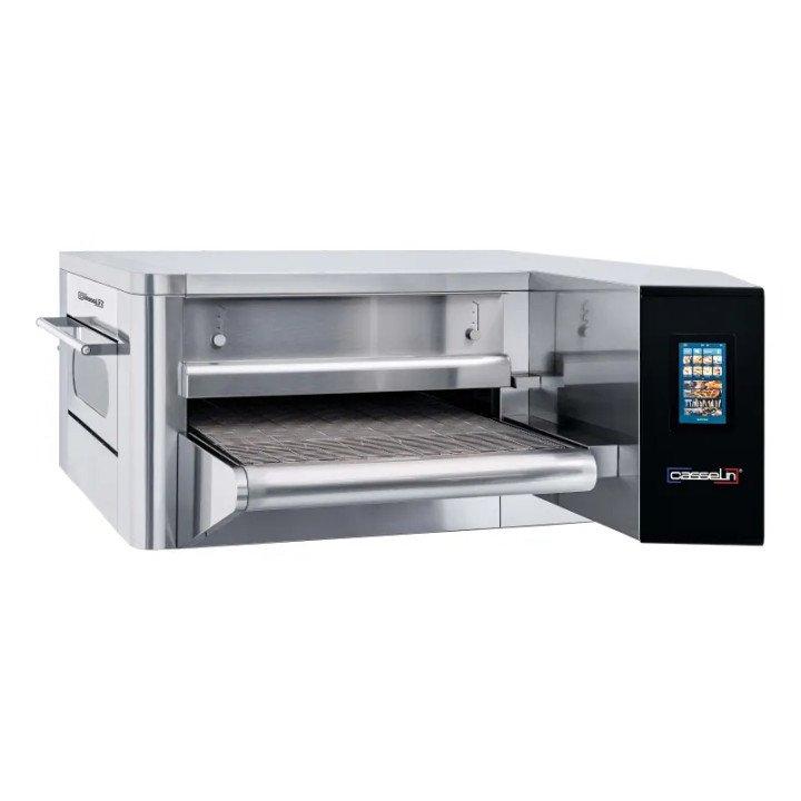 Four inox convoyeur 86 pizzas (Ø)250 mm / heure 14 200 W, 400 V - TRI_0