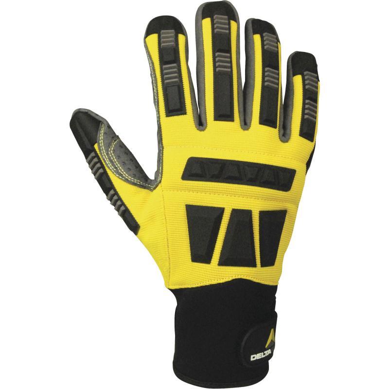 Gants de manutention VV900 - paume polyamide/PU avec picots, dos polyester/PU, renforts PVC_0