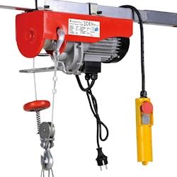 Helloshop26 - Palan treuil électrique pro avec télécommande 500 W 100/200 kg outils atelier garage 3402133 - 3000304295017_0