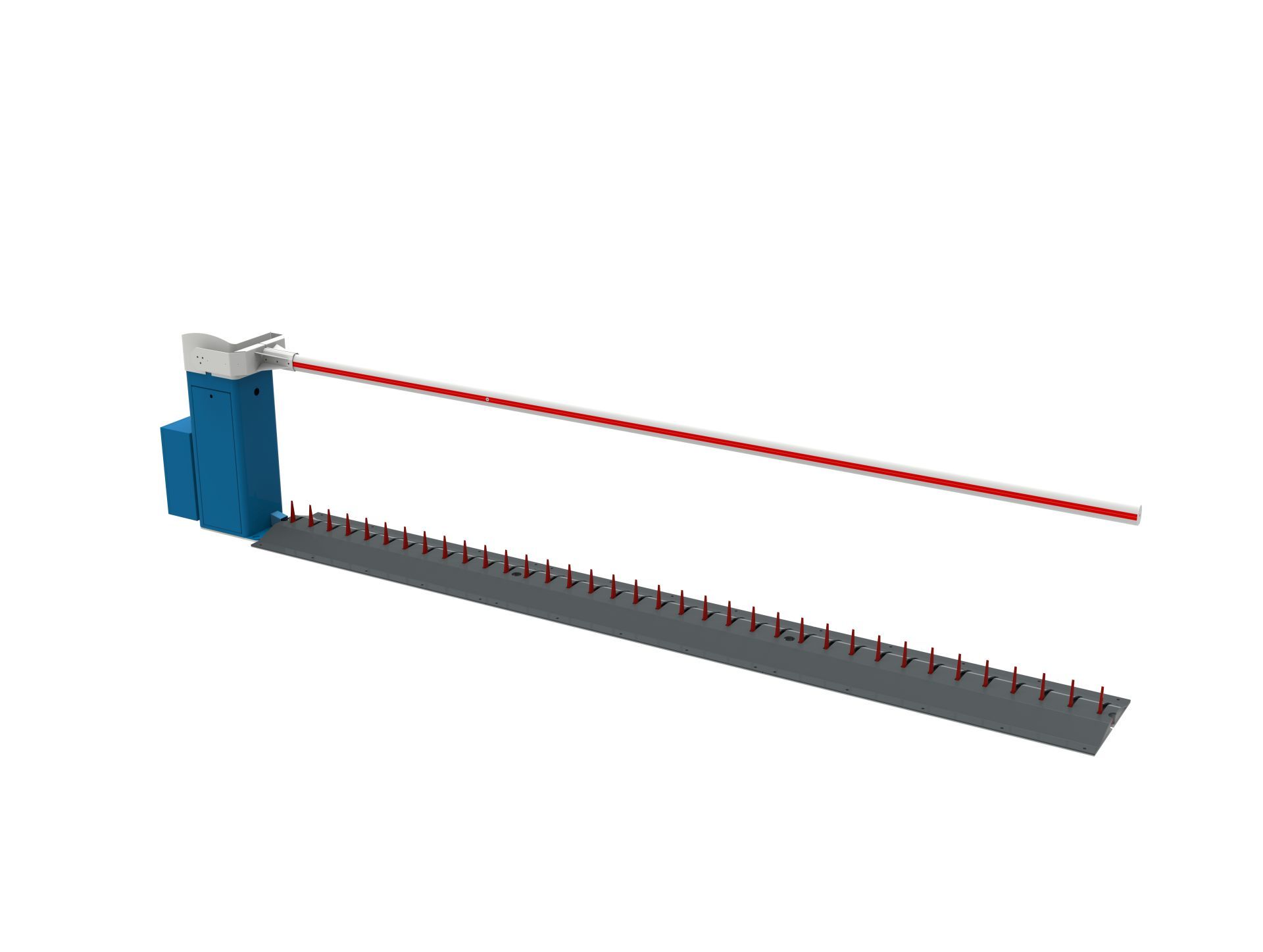 Herse automatique en saillie jusqu'à 4,5 m - obstacle escamotable de sécurité - LBA H10_0
