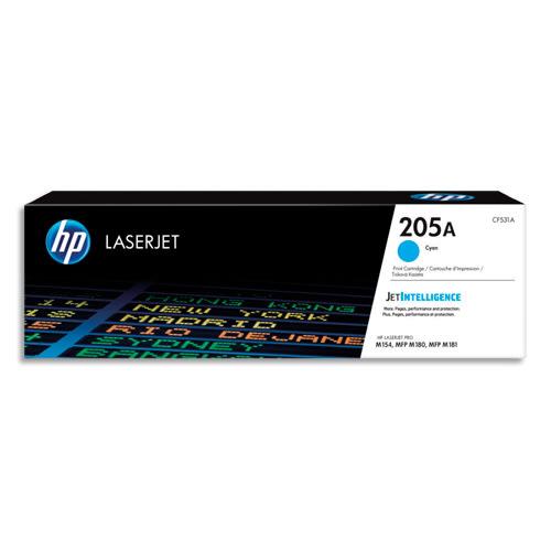 Hp 205a cf531a toner cyan authentique pour hp color laserjet pro m180 / m181_0