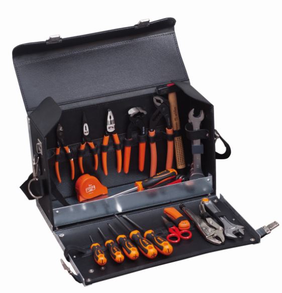 Kit d'outils pour maintenance générale dans mallette en cuir - 32 pcs - 982000320_0