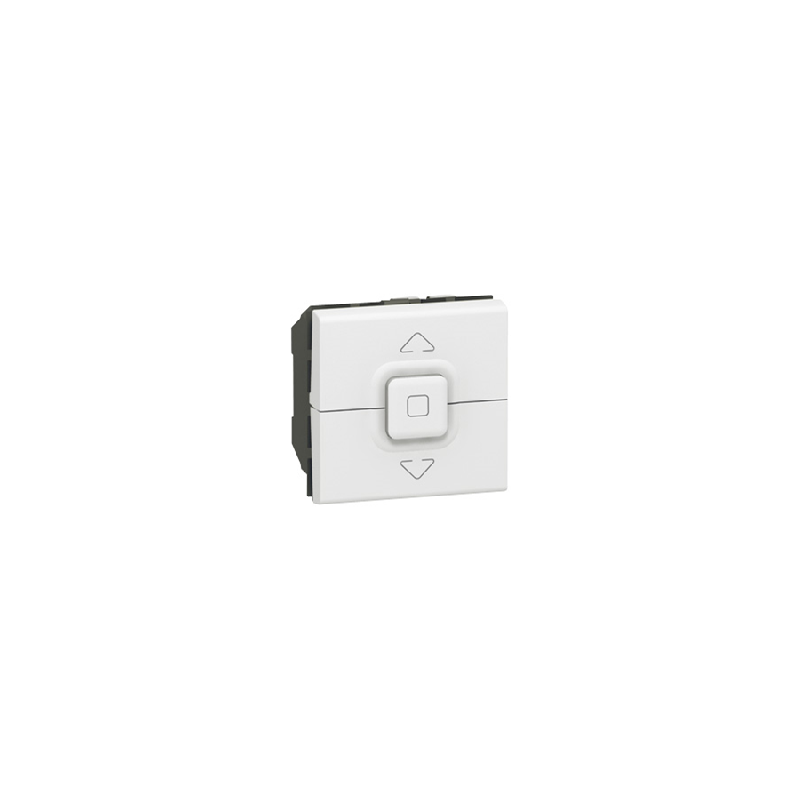 LEGRAND INTERRUPTEUR POUR VOLETS ROULANTS MOSAIC 6AX 2 MODULES 077026