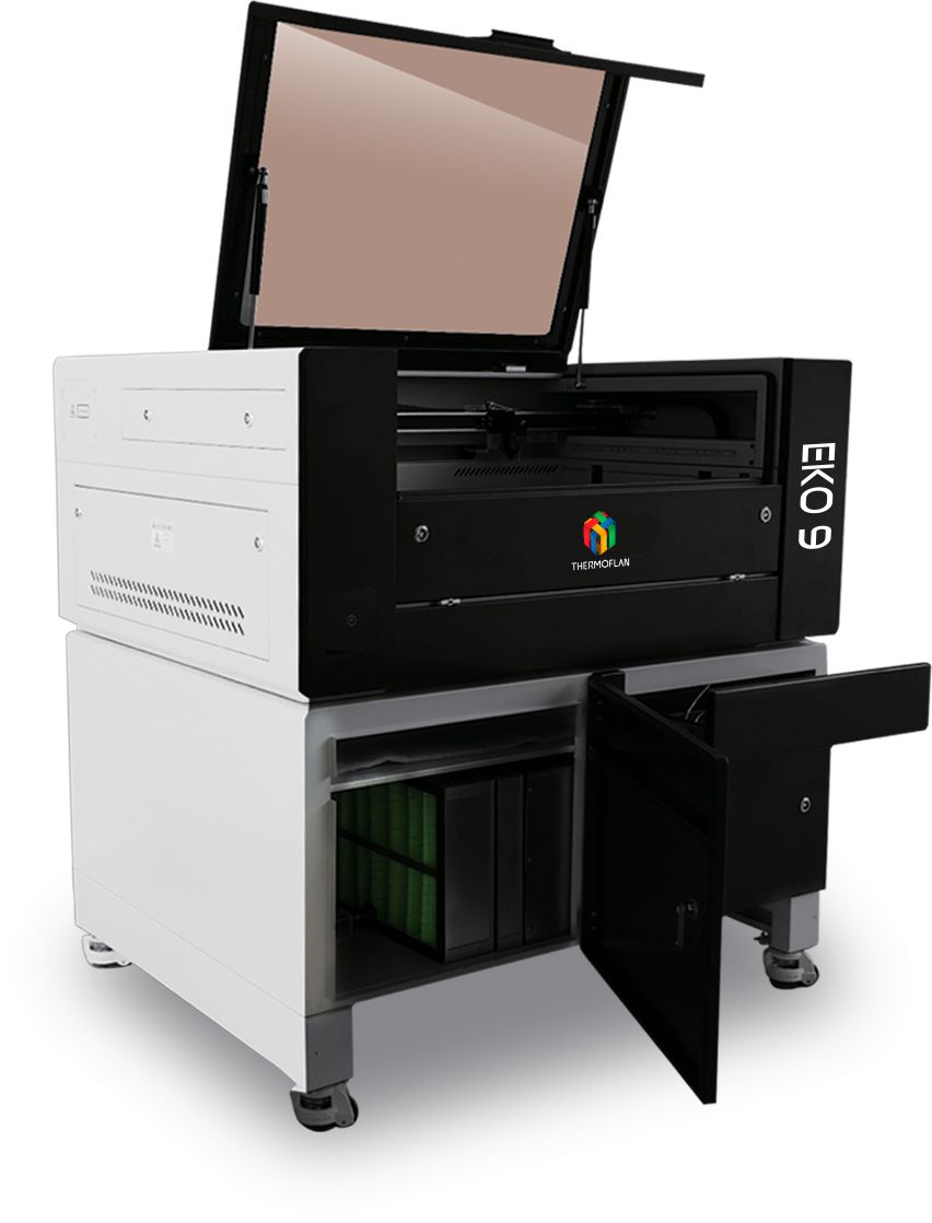 Machine de gravure et de découpe laser format 900 x 600 mm - CO2 EKO 9_0
