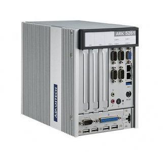 PC industriel fanless, ARK-5261 J1900 Embedded BOX PC System with 4xCOM - Référence: ARK-5261S-J0A1E_0