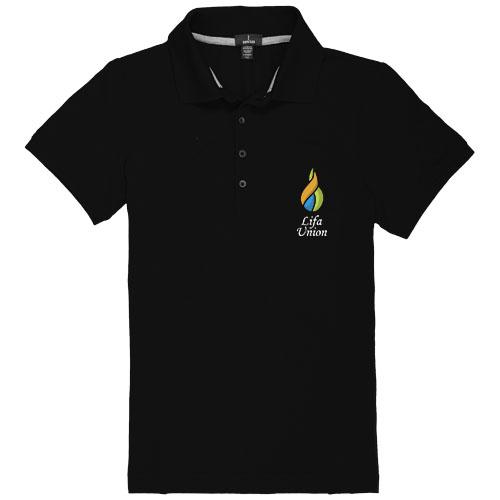 Polo manches courtes pour femmes Crandall - Lavable à 60°C - Protection UV UPF 40+ - Maille piquée 200 g/m²_0
