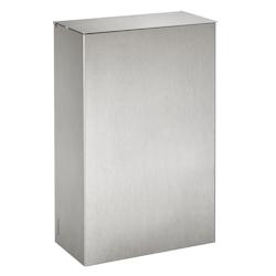 Rossignol - Poubelle murale en inox brossé 10L AXOS - gris inox 51363_0