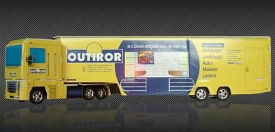 PUZZLE 3D CAMION OUTIROR