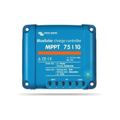Régulateur solaire MPPT 75/10 12/24V - Victron Energy - rendement amélioré et haute résistance_0
