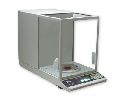 Balance analytique - Série 5034 Auxilab - Sensibilité 0.0001 g - Capacité 120 g - Plateau 90 mm avec vitrine_0