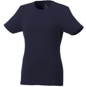 T-shirt bio manches courtes femme Balfour - Col ras du cou - 95% coton biologique ringspun - 200 g/m²_0